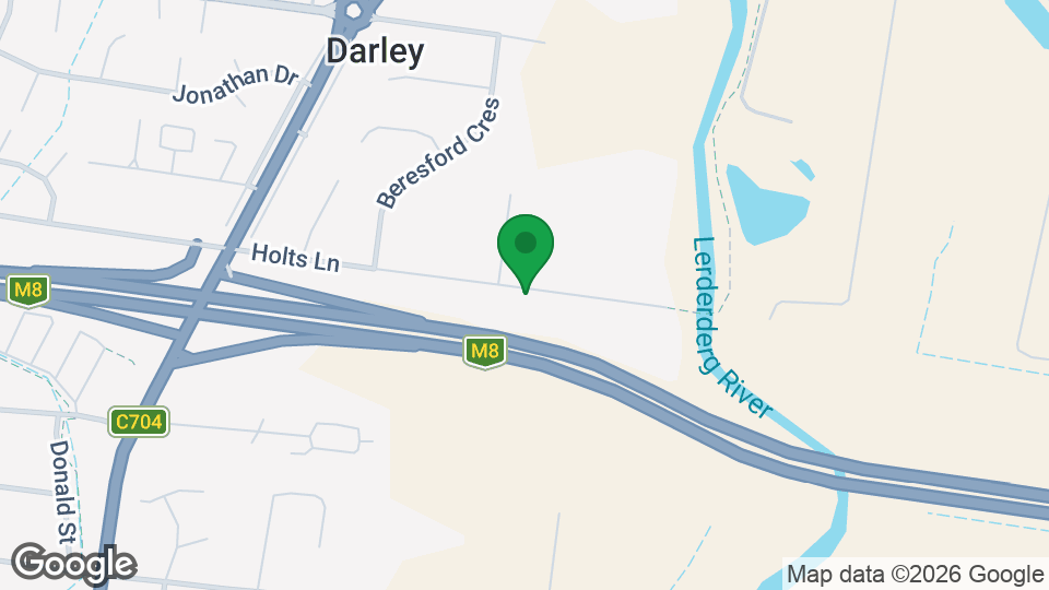 Map of Holts Lane Pilates