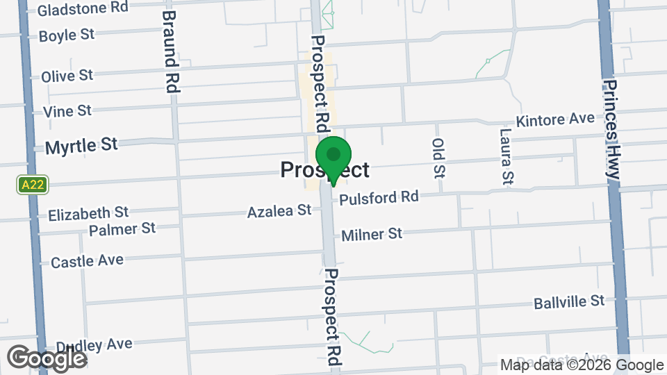 Map of Glow Pilates & Body Conditioning Centre