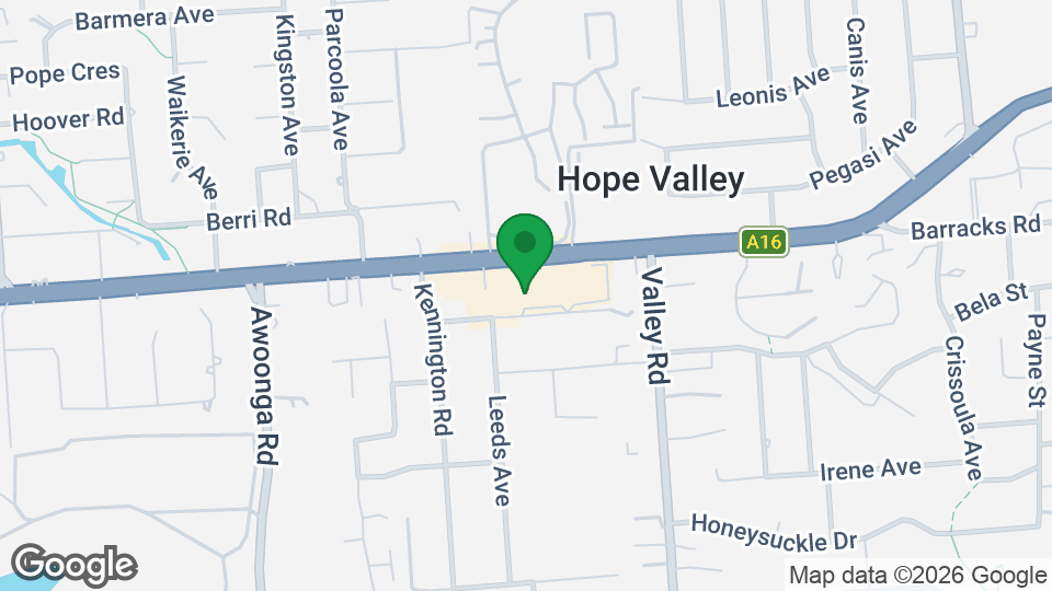 Map of JKA Adelaide