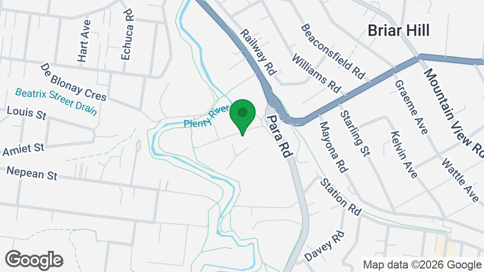 Map of Greensborough MMA & Boxing - New Page