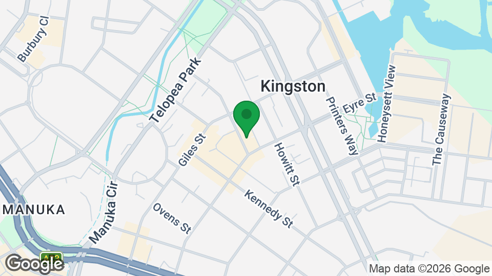 Map of Canberra Wellbeing and Yoga Retreats