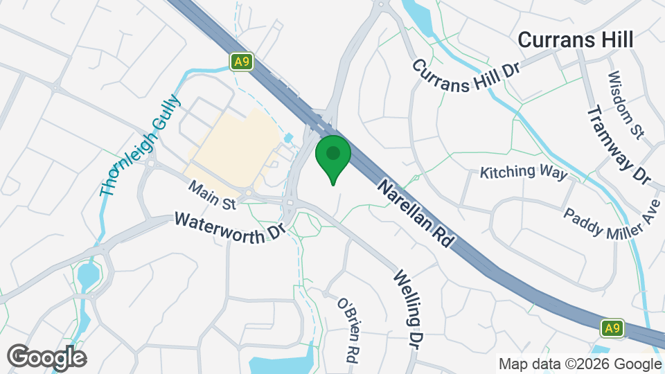 Map of Mount Annan Leisure Centre
