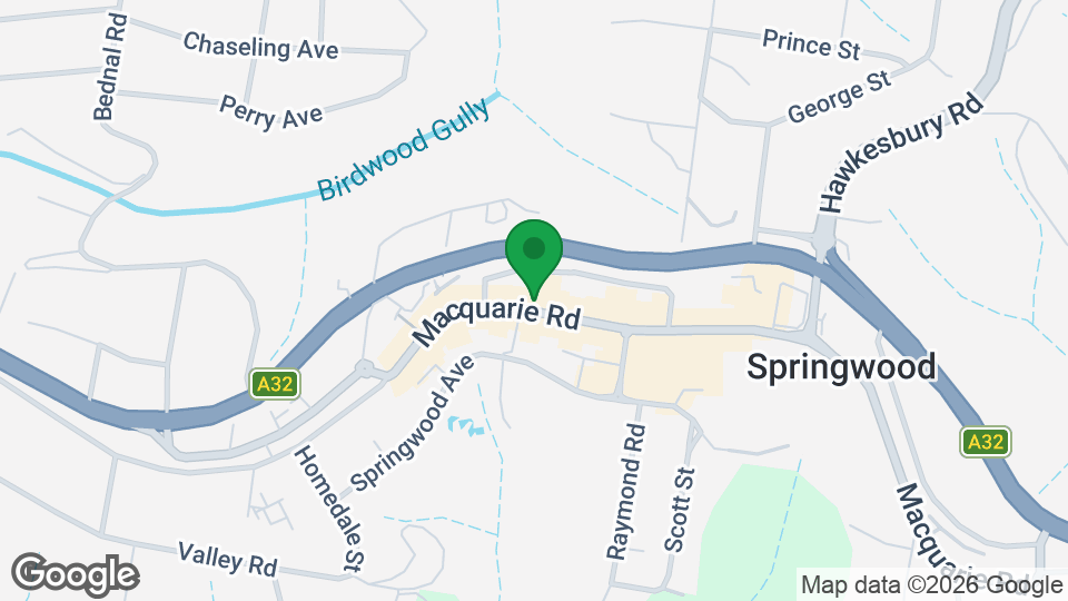 Map of Springwood Yoga Studio