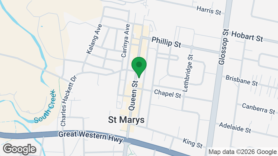 Map of Hustled Pilates - St Mary’s