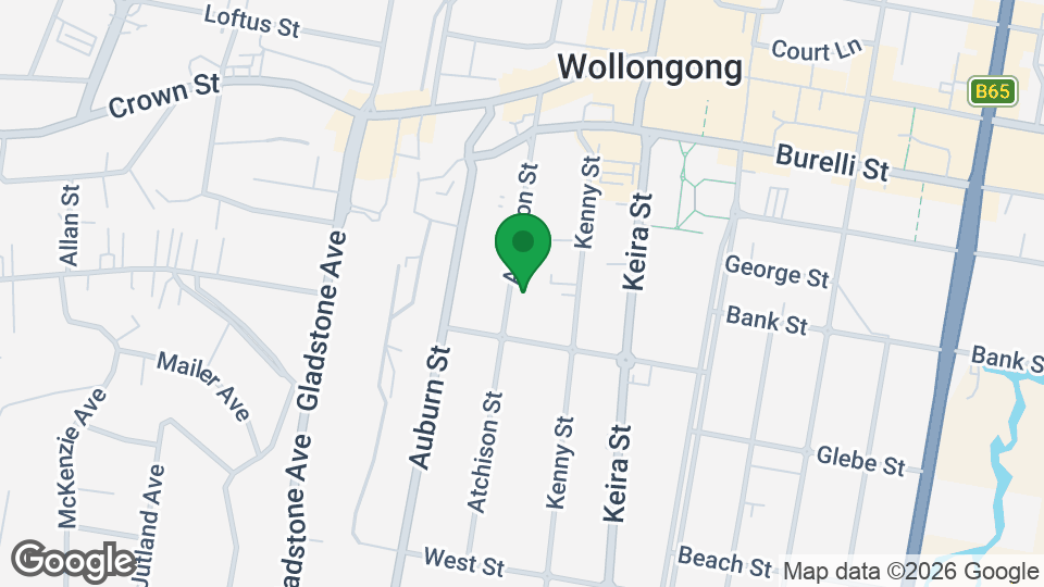 Map of Shinkyokushin Karate Wollongong