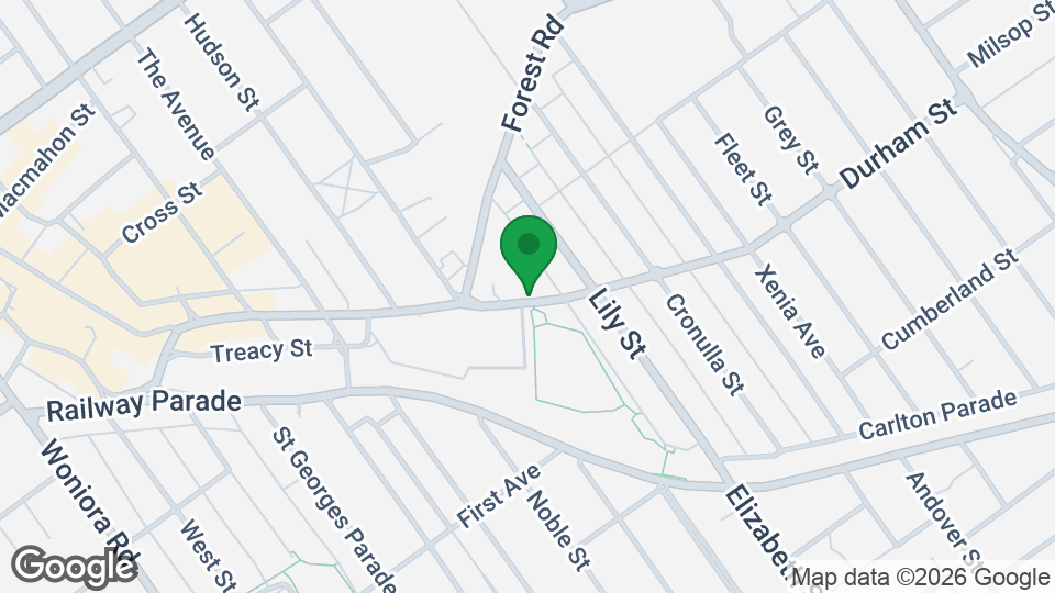 Map of J-Kicks Taekwondo Australia