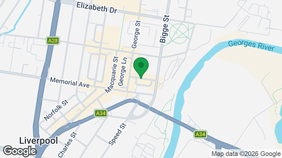 Map of Gracie Barra Liverpool