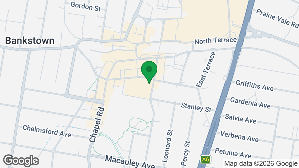 Map of UFC GYM Signature Bankstown