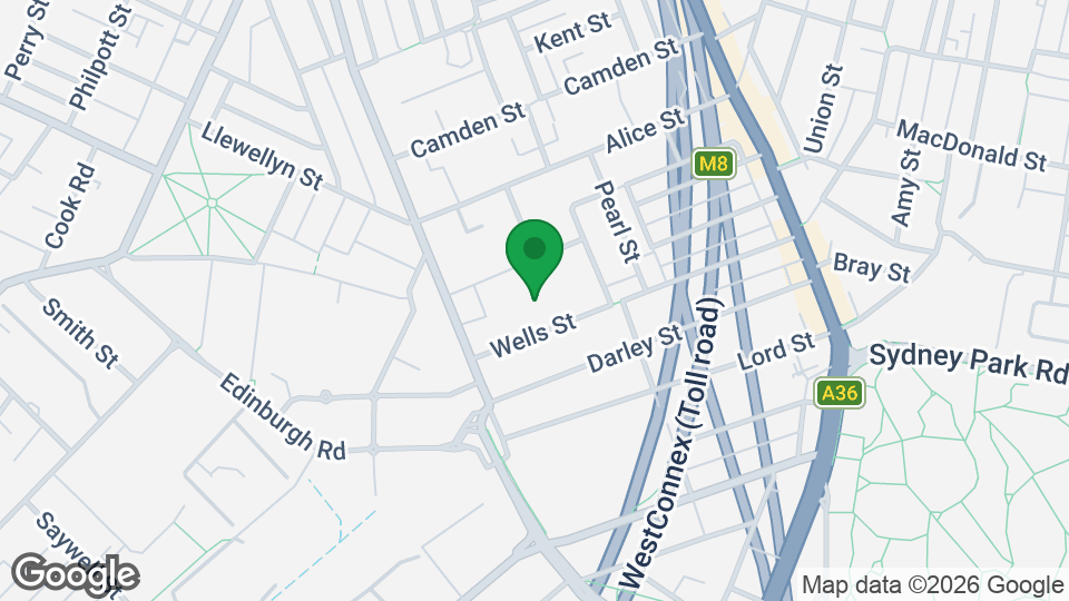 Map of Sydney Moo Duk Kwan