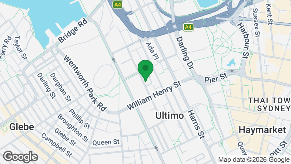 Map of Sydney Karate Club