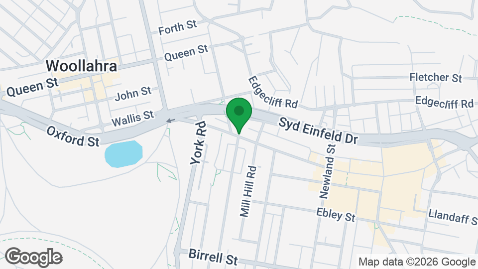 Map of Iyengar Yoga Classes Coogee