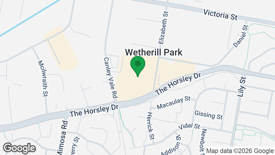 Map of Fusion Reformer Wetherill Park