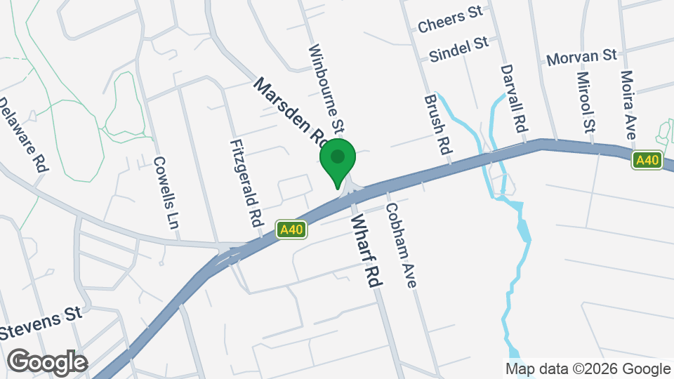 Map of Gracie Barra West Ryde