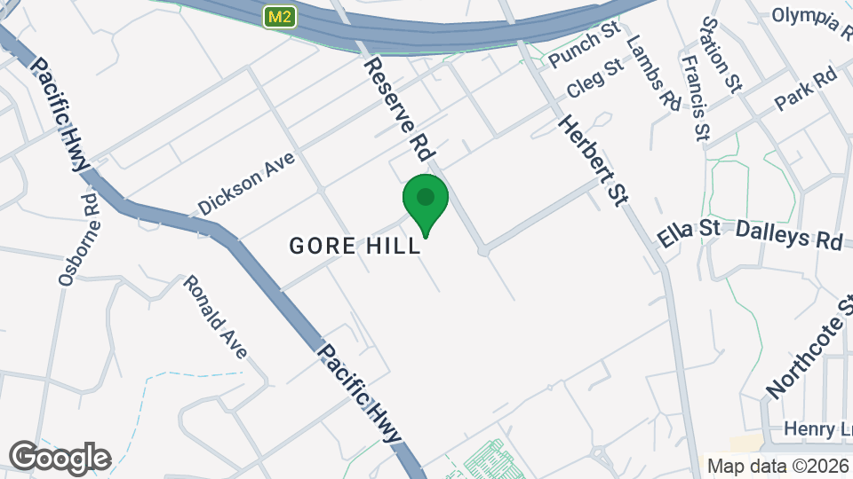 Map of Gracie Barra Artarmon - Jiu-Jitsu & Self-Defence in Sydney's North Shore