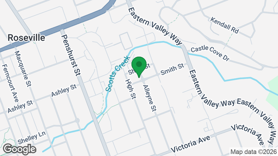 Map of SJJA Chatswood