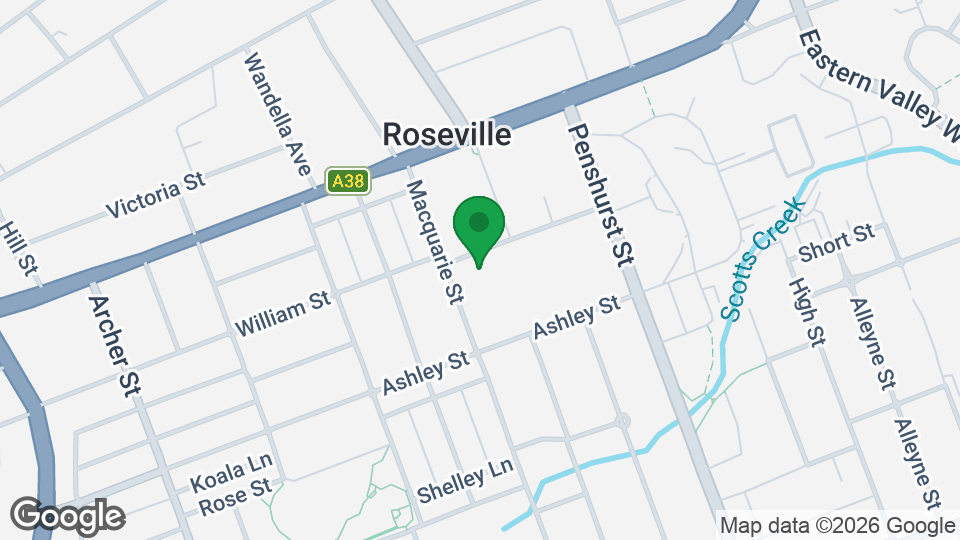Map of Goju Kai Karate IKGA - Roseville