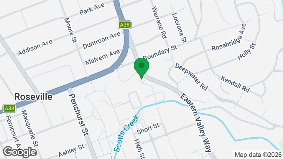 Map of JWK North Shore