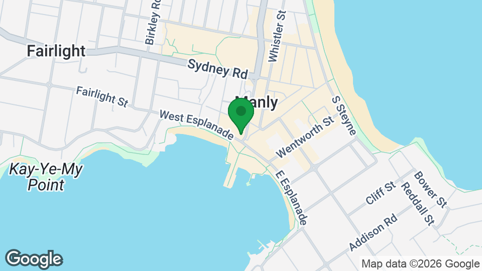 Map of MODE Pilates Manly
