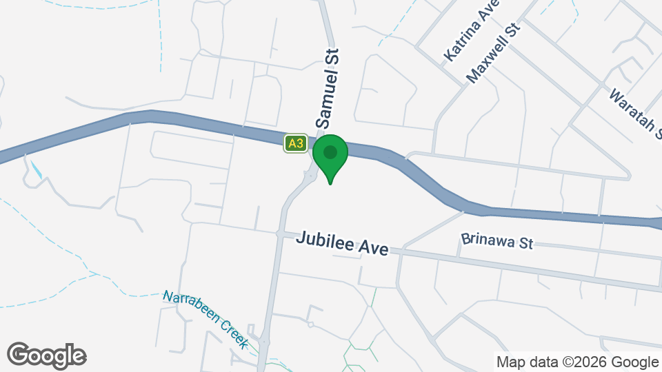 Map of Gracie Barra Mona Vale