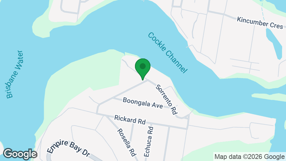 Map of Empire Bay Yoga