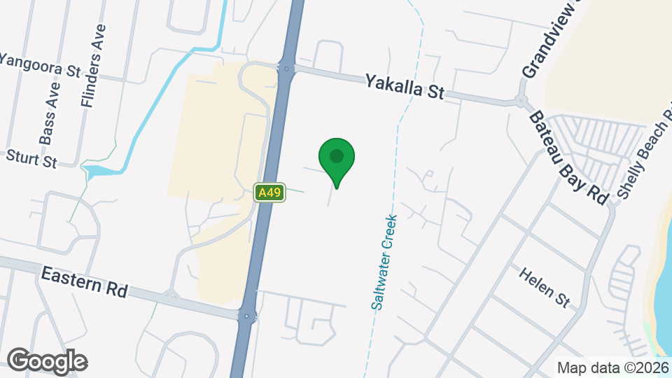 Map of Boxing Academy Central Coast