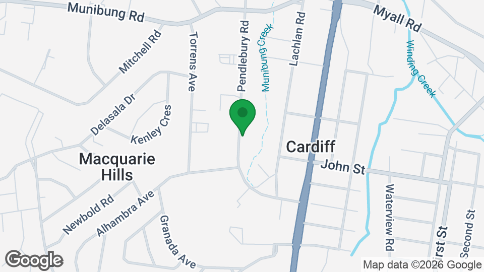 Map of Kirby Bree Fitness & Pilates Studio