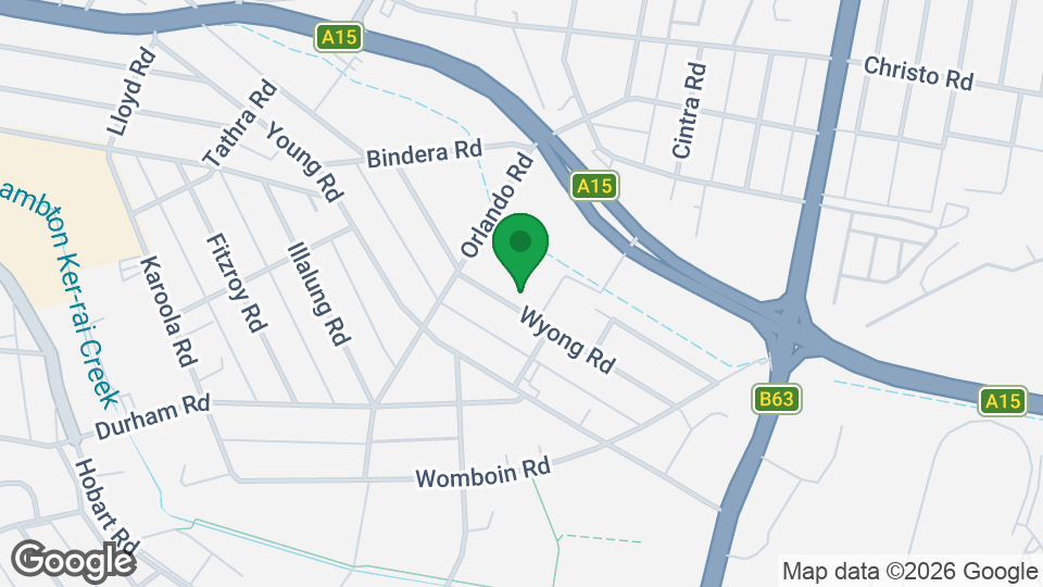Map of The PilatesBarre Newcastle