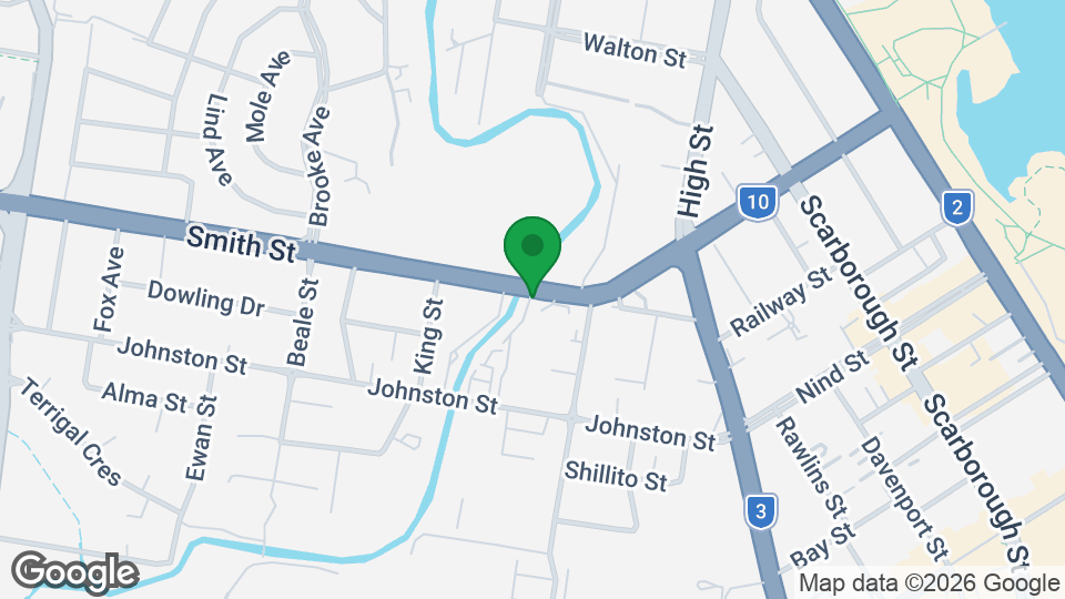 Map of Gracie Barra