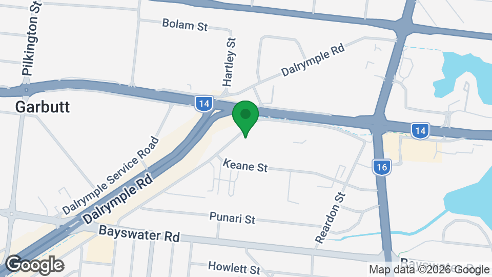 Map of Yogahealth Townsville