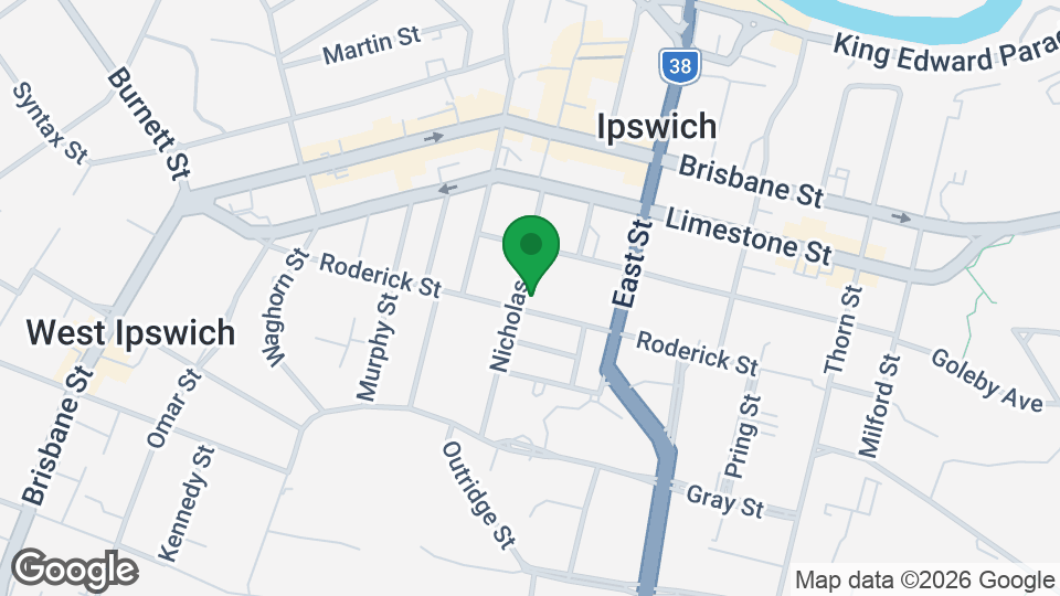 Map of Ipswich Kyokushin Karate