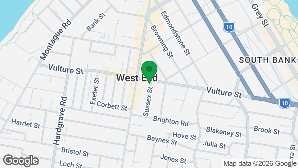Map of Kundalini Yoga Brisbane
