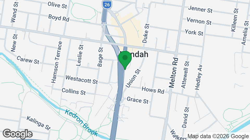 Map of Bikram Yoga North Brisbane