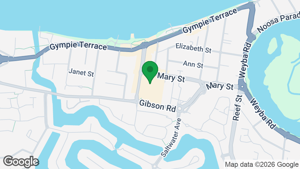 Map of CAZA Brazilian Jiu-Jitsu Noosa