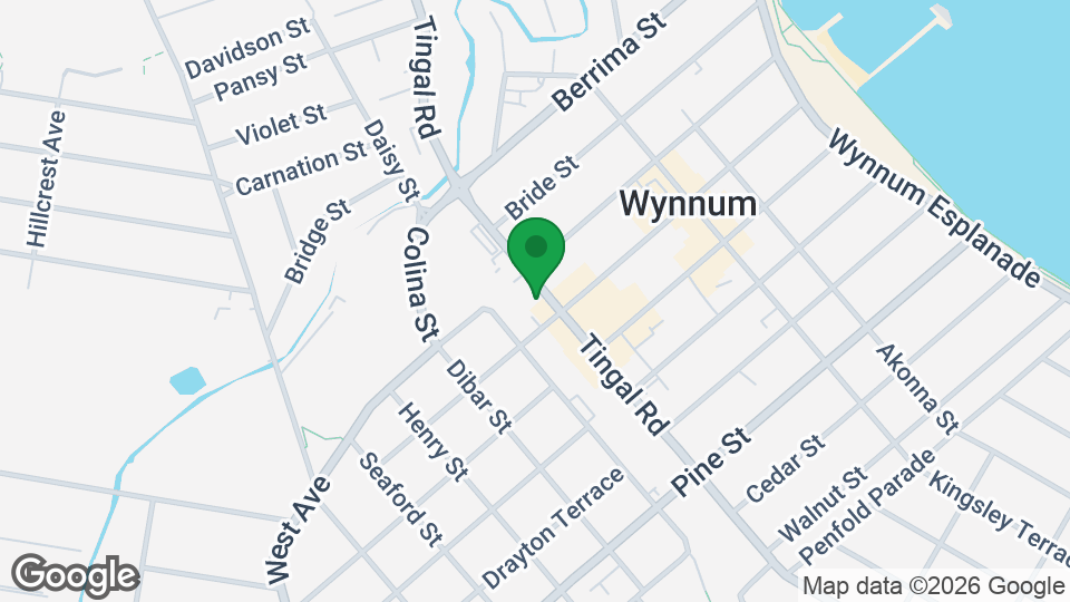 Map of Premium Pilates and Fitness Wynnum