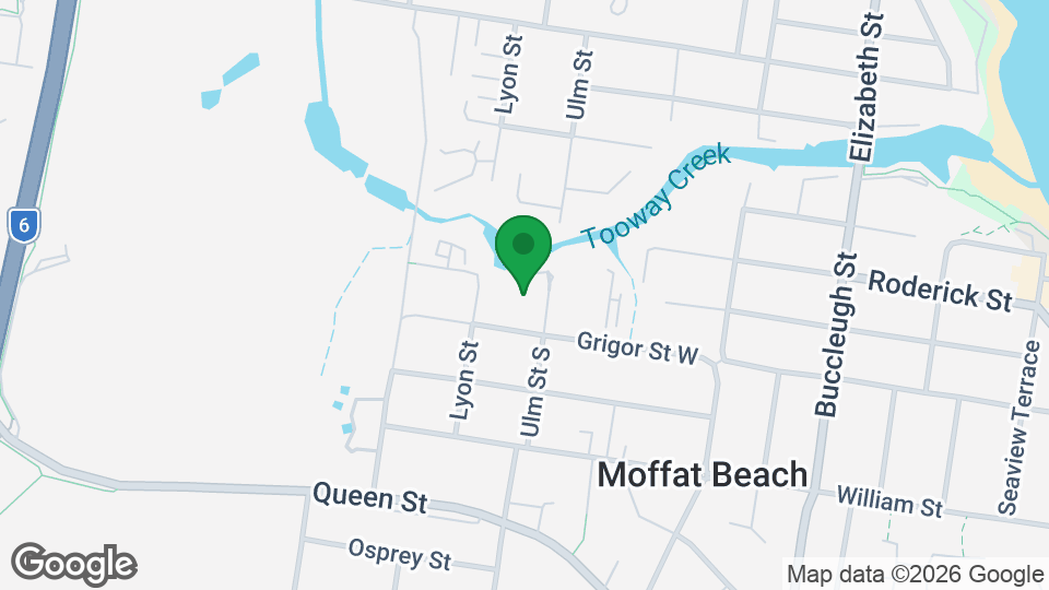 Map of Ocean Studio Pilates