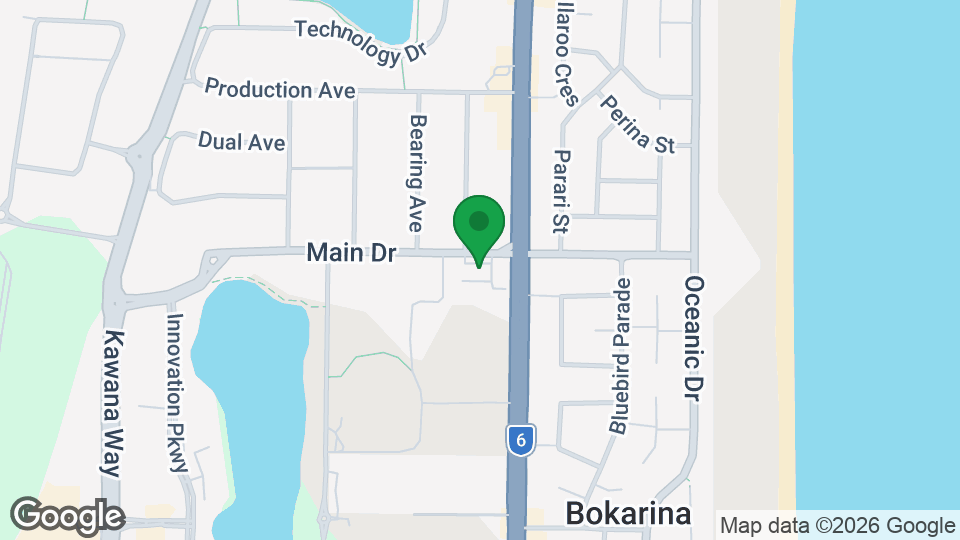 Map of SJJA Kawana