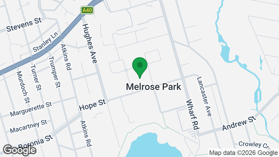 Map of World Gym Melrose Park