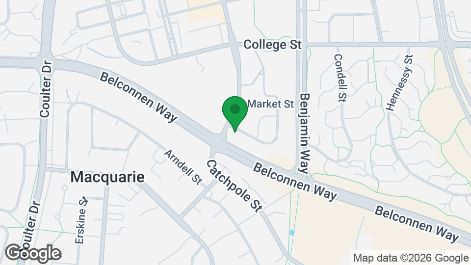 Map of Elements 4 Life Team Training Centre Belconnen