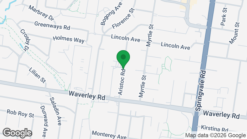 Map of 101 Fitness Glen Waverley