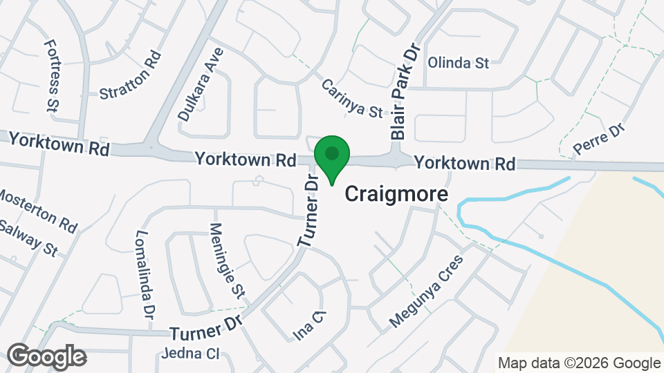 Map of Flex Fitness Club Craigmore