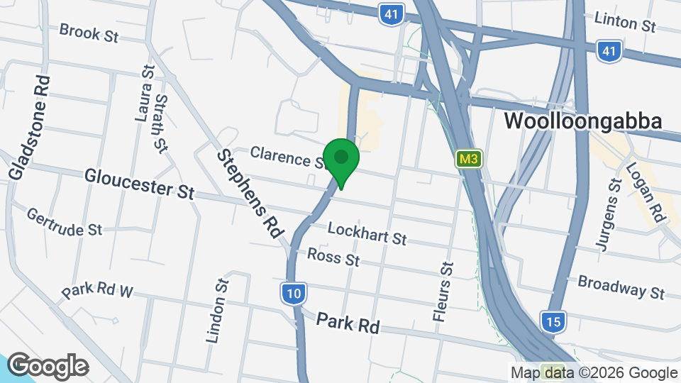 Map of Pronto Pilates Woolloongabba