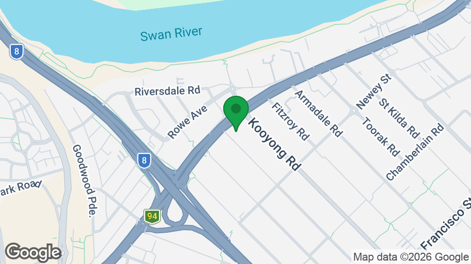 Map of Hurt Locker Rivervale