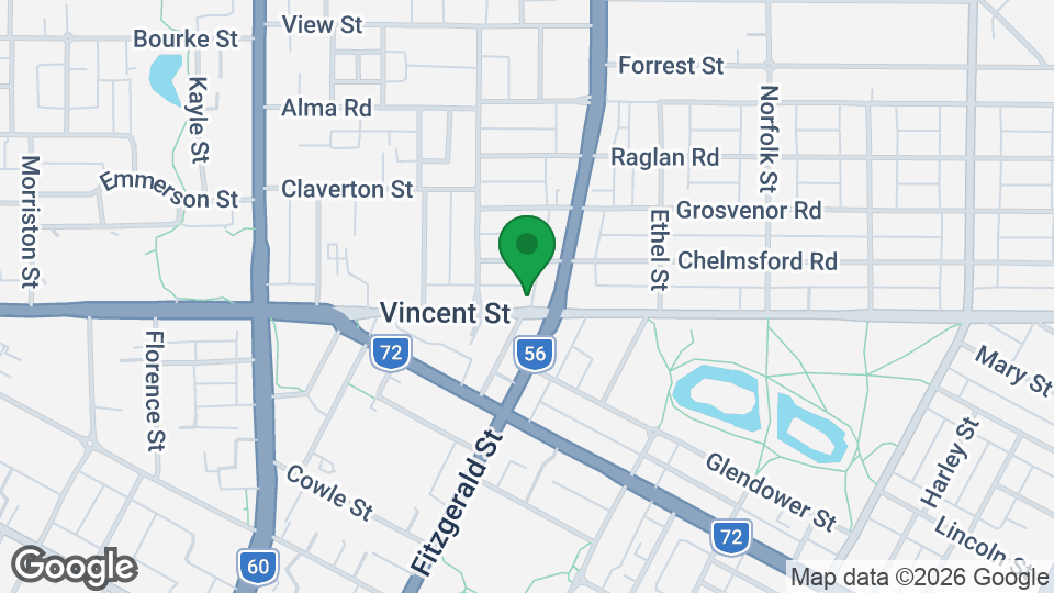 Map of Flow Space North Perth