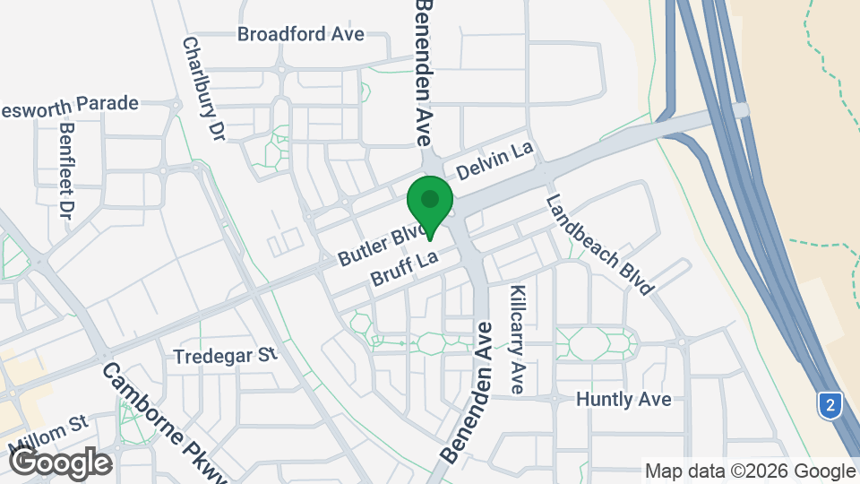 Map of Coringa Brazilian Jiu Jitsu Butler