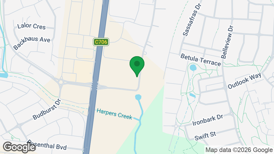Map of Lionsden Boxing Academy Delahey Sunbury