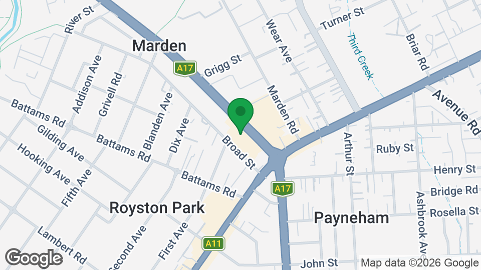 Map of Hello Pilates Marden