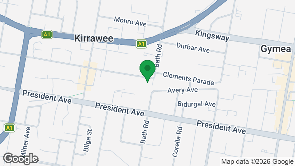 Map of Head Academy Kung Fu Kirrawee