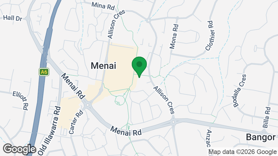 Map of Kyokushin Karate Menai