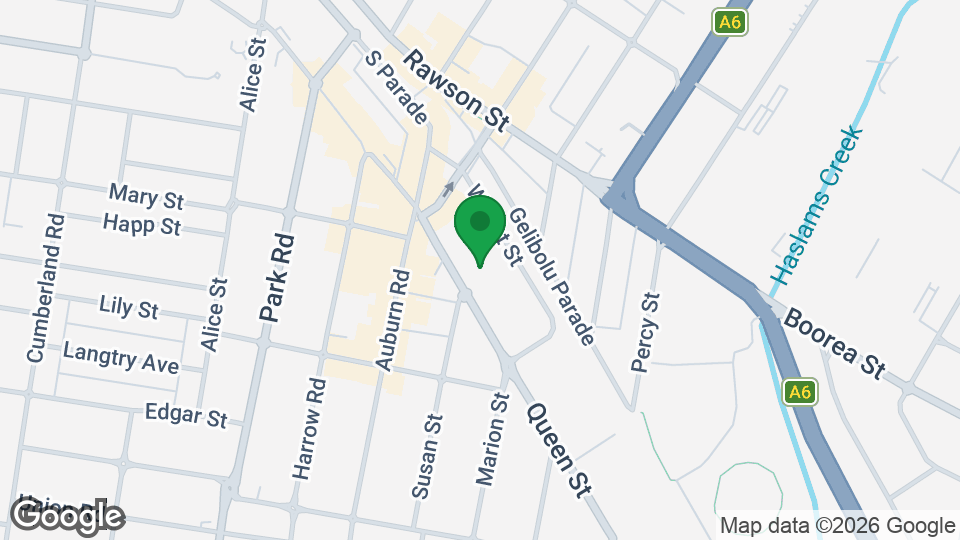 Map of Australian Martial Arts Academy Auburn