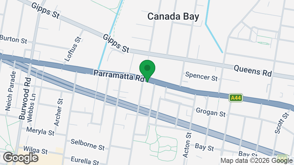 Map of HCA Belrose Croydon